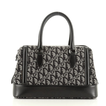 Christian Dior Vintage Frame Doctor Bag Diorissimo Canvas Small
