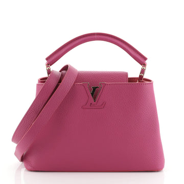 Louis Vuitton Capucines Handbag Leather BB
