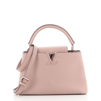 Louis Vuitton Capucines Handbag Leather PM