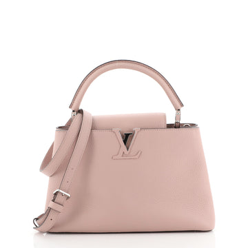 Louis Vuitton Capucines Handbag Leather PM