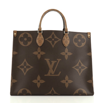 Louis Vuitton OnTheGo Tote Limited Edition Reverse Monogram Giant GM