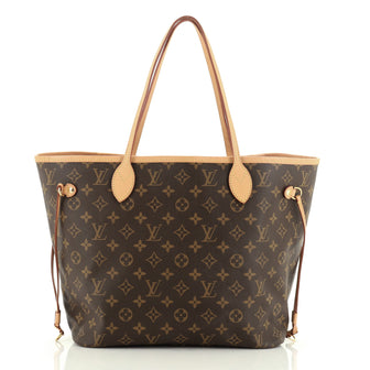 Louis Vuitton Neverfull NM Tote Monogram Canvas MM