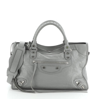 Balenciaga City Classic Studs Bag Leather Medium