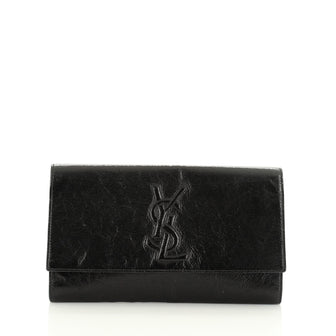 Saint Laurent Belle de Jour Clutch Leather Large