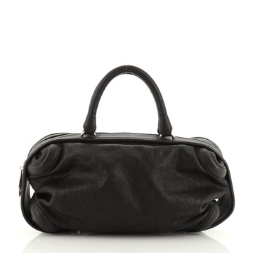 Chanel Coco Bowling Bag Quilted Leather Large
