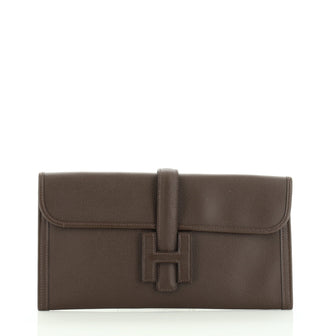 Hermes Jige Elan Clutch Epsom 29