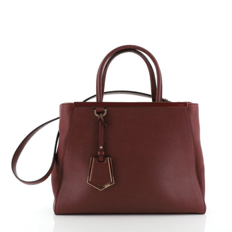 Fendi 2Jours Bag Leather Medium