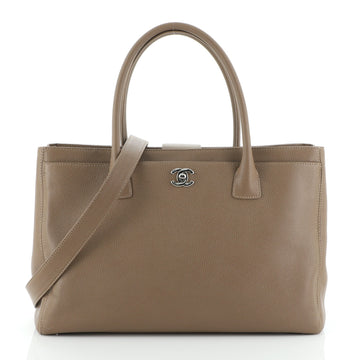 Chanel Cerf Executive Tote Leather Medium