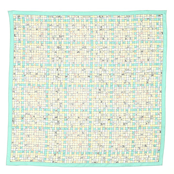 Hermes Bolduc au Carre Scarf Printed Silk 90