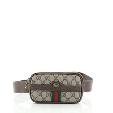 Gucci Ophidia Belt Bag GG Coated Canvas Mini