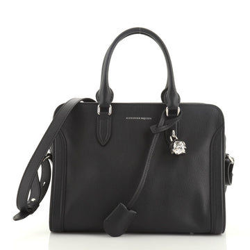Alexander McQueen Padlock Zip Around Tote Leather Small