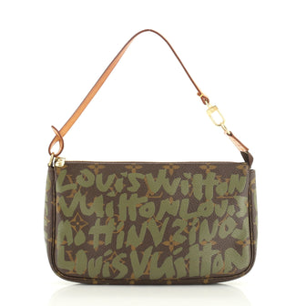 Louis Vuitton Pochette Accessoires Limited Edition Monogram Graffiti