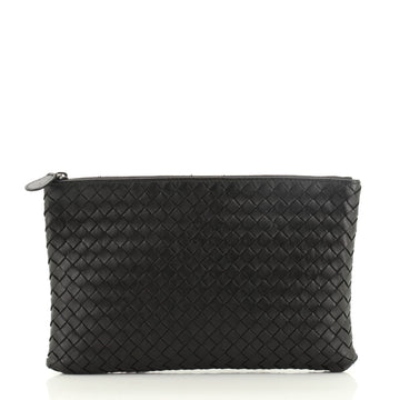 Bottega Veneta Zip Pouch Intrecciato Nappa Large