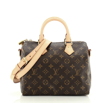Louis Vuitton Speedy Bandouliere Bag Monogram Canvas 25