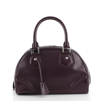 Louis Vuitton Montaigne Bowling Bag Epi Leather PM