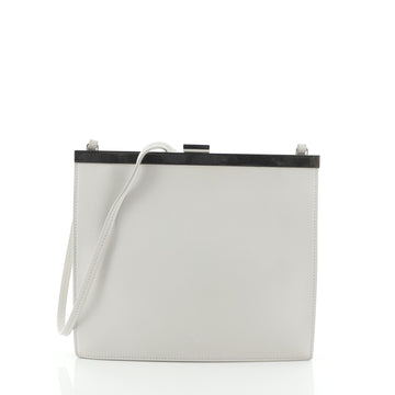 Celine Clasp Crossbody Bag Leather Mini