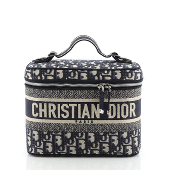 Christian Dior Vanity Bag Oblique Canvas