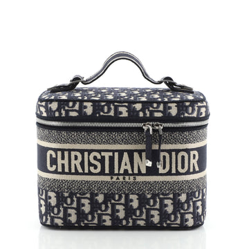 Christian Dior Vanity Bag Oblique Canvas