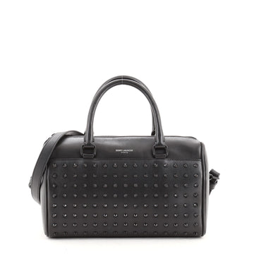 Saint Laurent Classic Baby Duffle Bag Studded Leather