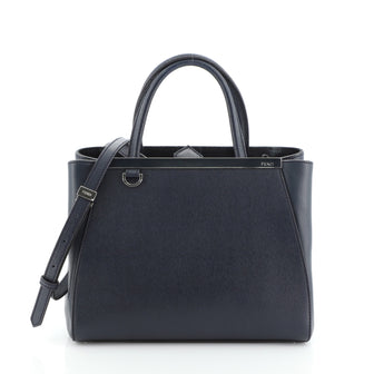 Fendi 2Jours Bag Leather Petite