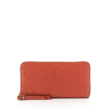 Louis Vuitton Zippy Wallet Monogram Empreinte Leather