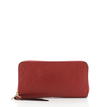 Louis Vuitton Zippy Wallet Monogram Empreinte Leather