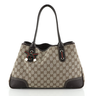 Gucci Princy Tote GG Coated Canvas Medium