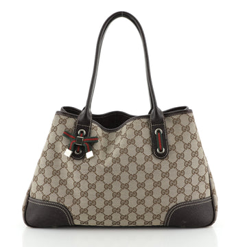 Gucci Princy Tote GG Coated Canvas Medium