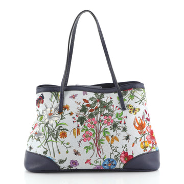 Gucci Limited Edition Tote Flora Canvas Medium