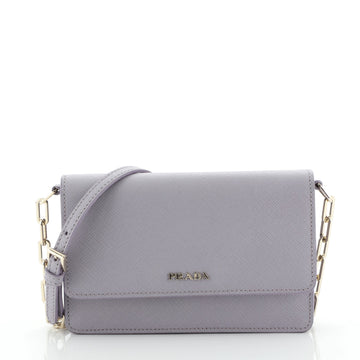 Prada Wallet on Chain Saffiano Leather