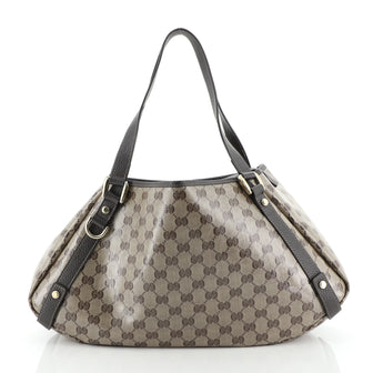 Gucci Abbey Shoulder Bag GG Coated Canvas Medium