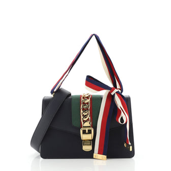 Gucci Sylvie Shoulder Bag Leather Small