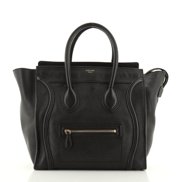 Celine Luggage Bag Smooth Leather Mini