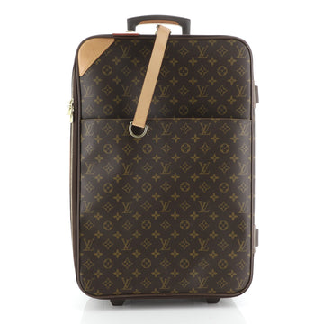 Louis Vuitton Pegase Luggage Monogram Canvas 55