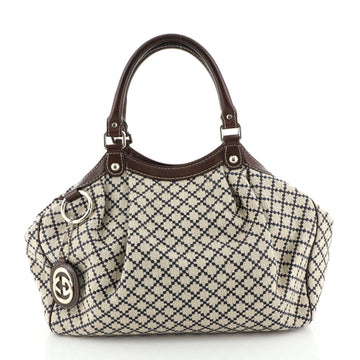 Gucci Sukey Tote Diamante Canvas Medium