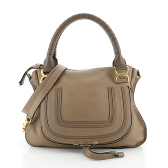 Chloe Marcie Satchel Leather Medium