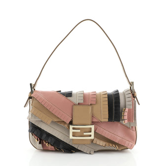 Fendi Baguette Fringe Leather Medium