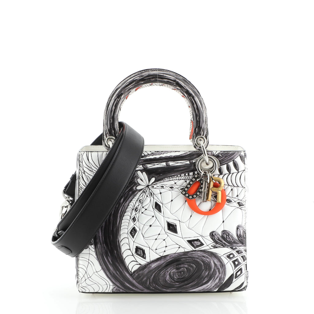 Christian Dior Lady Dior Art Bag Limited Edition Jack Pierson