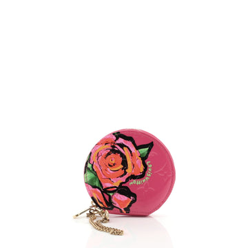 Louis Vuitton Chapeau Coin Purse Limited Edition Monogram Vernis Roses