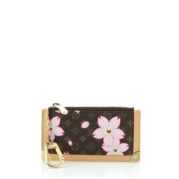 Louis Vuitton Key Pouch Limited Edition Cherry Blossom Monogram