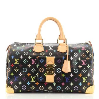 Louis Vuitton Speedy Handbag Monogram Multicolor 40