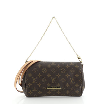 Louis Vuitton Favorite Handbag Monogram Canvas MM