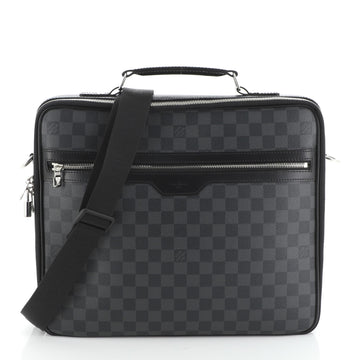 Louis Vuitton Steeve Briefcase Damier Graphite
