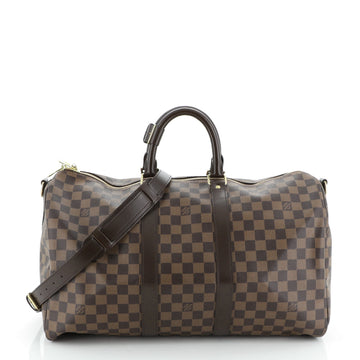 Louis Vuitton Keepall Bandouliere Bag Damier 45