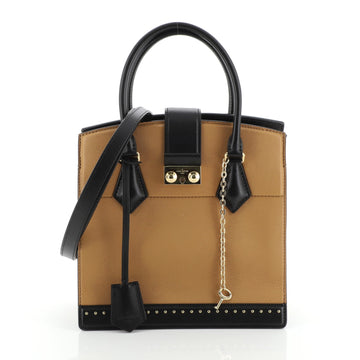 Louis Vuitton Cour Marly Handbag Leather with Studded Detail PM