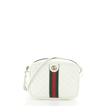 Gucci Trapuntata Camera Bag Quilted Leather Mini
