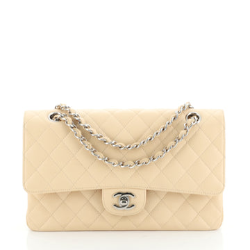 Chanel Classic Double Flap Bag Quilted Caviar Medium