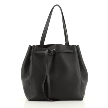 Celine Phantom Tie Cabas Tote Leather Small