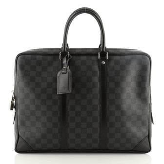 Louis Vuitton Porte-Documents Voyage Briefcase Damier Graphite