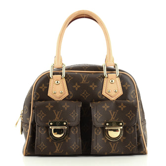 Louis Vuitton Manhattan Handbag Monogram Canvas PM